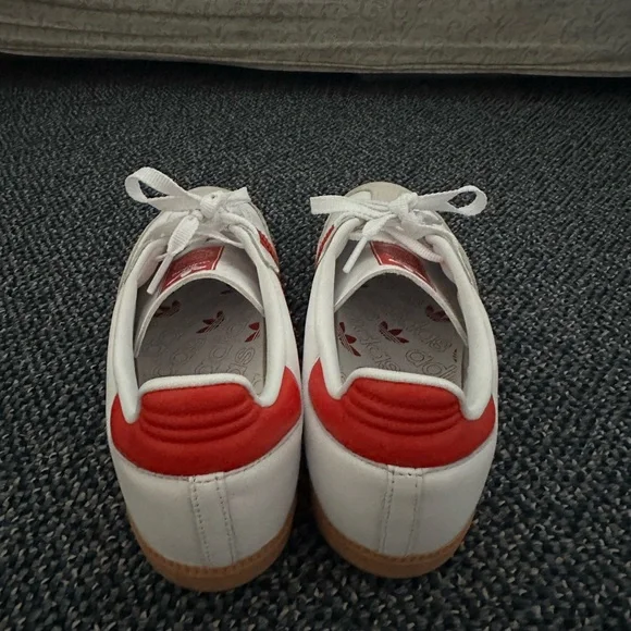 Adidas White and Red Sneakers ( women) - Picture 6 of 10
